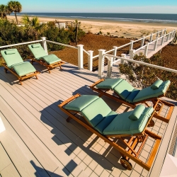 Royal Teak Sun Bed Lounge Set for 4 with Cushions - RT-SUNBED-SET3