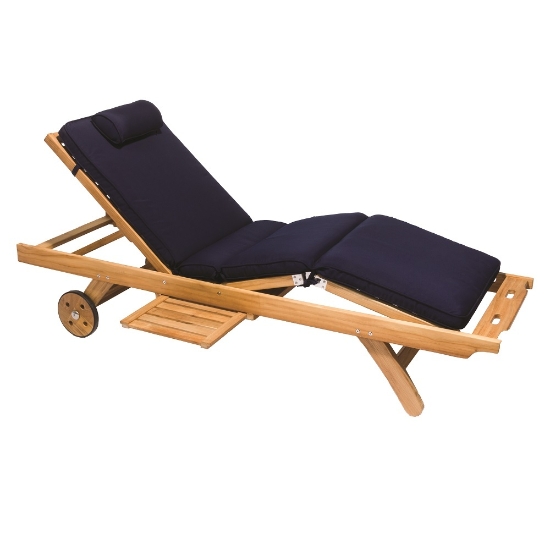 Royal Teak Sun Beds with cushions
