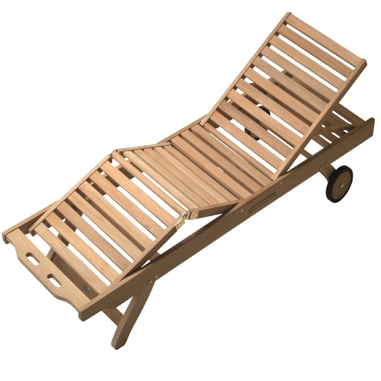 Royal Teak Teak Sun Bed - SNBL