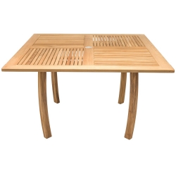 Royal Teak Teak Dolphin 50" Square Dining Table - DP50S