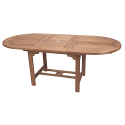 Royal Teak Teak Family 60-78" Oval Expansion Table - FEO6