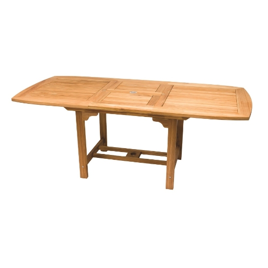 Royal Teak Teak Family 72-96" Rectangle Expansion Table - FER8