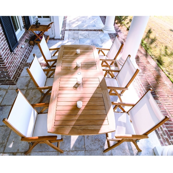 Royal teak dining table
