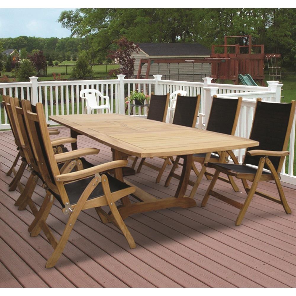 Gala teak dining table