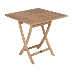 Royal Teak Teak Sailor 30" Square Folding Table - SFS30