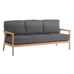 Royal Teak Ventura Sofa with Teak and Rope - VENT3S