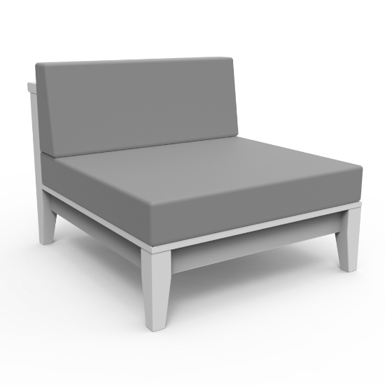 Seaside Casual Cambridge Armless Sectional