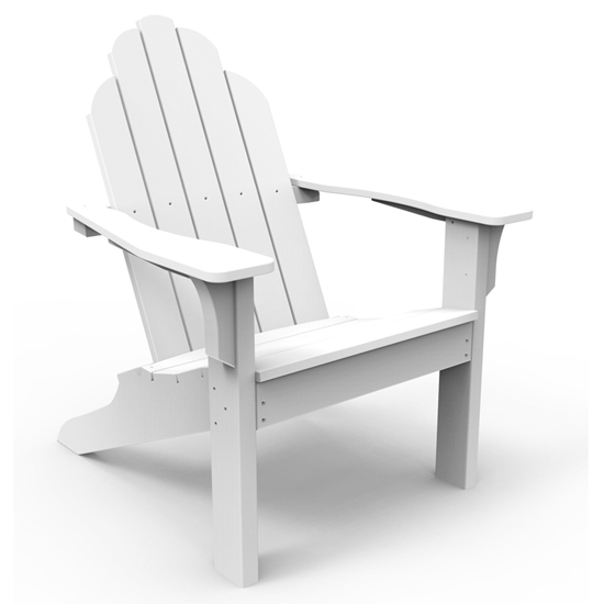 white Classic Adirondack Chair