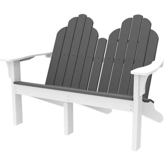 Seaside Casual Classic Adirondack Loveseat - SC012