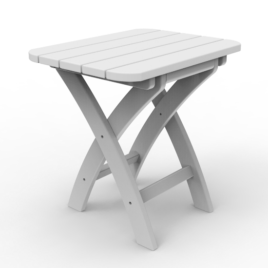 Seaside Casual Coastline Harbor View Folding Side Table