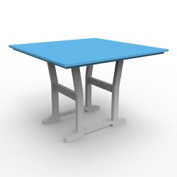 Seaside Casual Coastline Cafe Square Dining Table - SC324