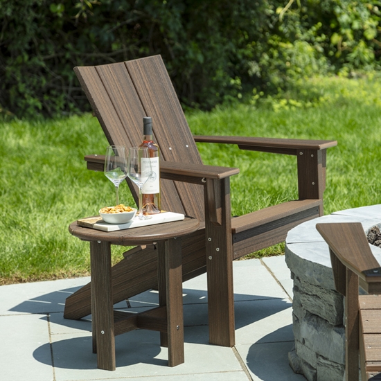 Coastline Monterey Adirondack Chair and Side Table Set