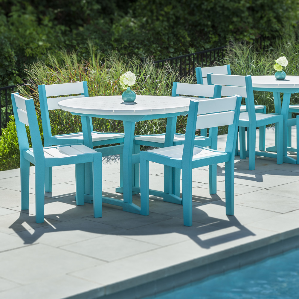 Seaside Casual Coastline Cafe Dining Set for 4 - SC-COASTLINE-SET3