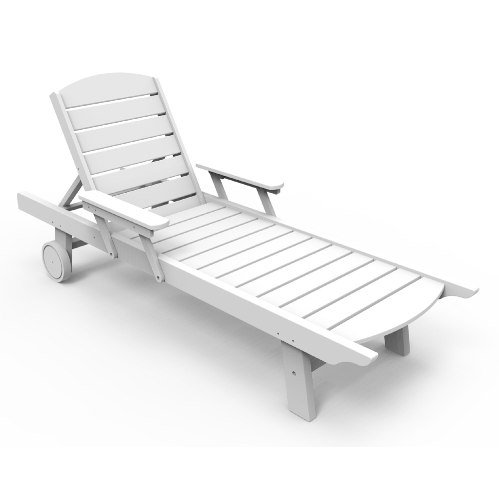 Seaside Casual Kingston Chaise With Arms - SC038-047