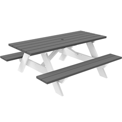 Seaside Casual Traditional Picnic Table - SC043