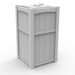 Seaside Casual Wickford Residential Trash Receptacle - SC103