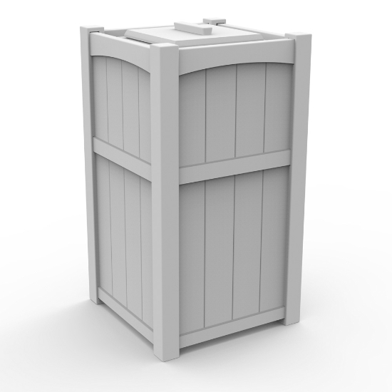 Seaside Casual Wickford Residential Trash Receptacle - SC103