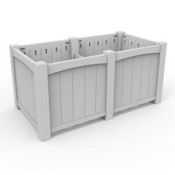 Seaside Casual Wickford Estate Double Planter - SC111