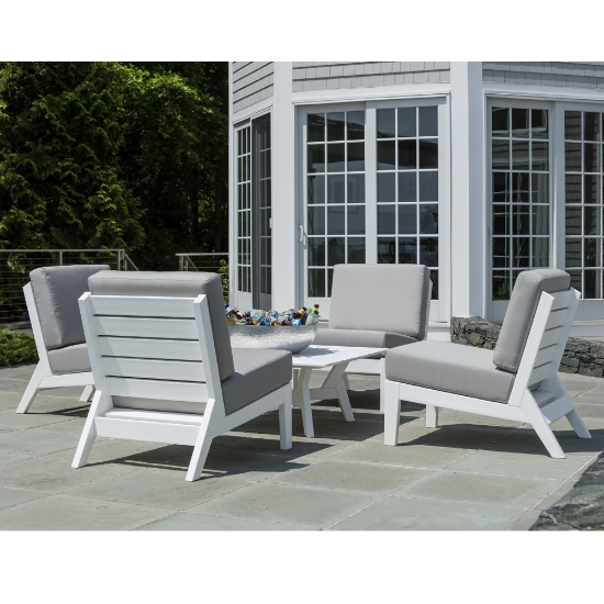 Dex Modular Armless Lounge Chair sett