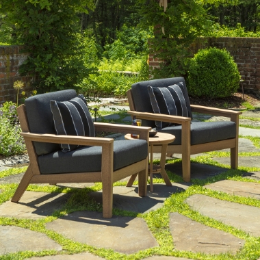 Seaside Casual Dex Lounge Chair and Side Table Set - SC-DEX-SET7