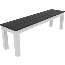 Seaside Casual Greenwich 80" Slatted Dining Bench - SC611S