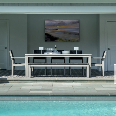 Seaside Casual Greenwich Woven Dining Set - SC-GREENWICH-SET2
