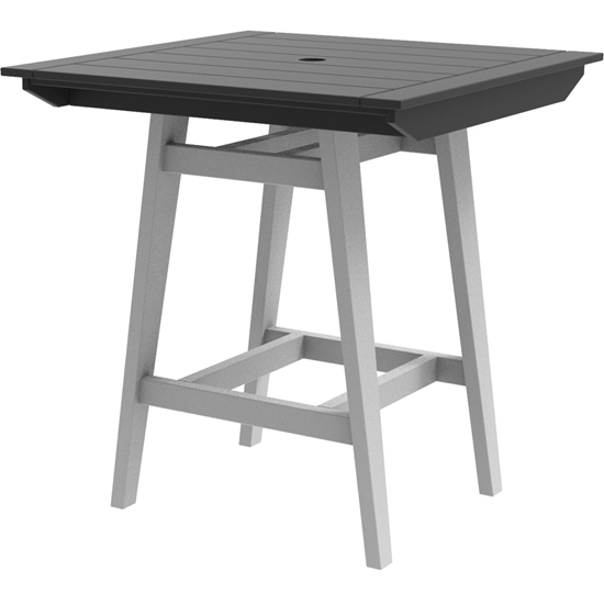 Seaside Casual Mad 40" Square Bar Table