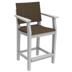 Seaside Casual Mad Woven Balcony Arm Chair woven - SC282W