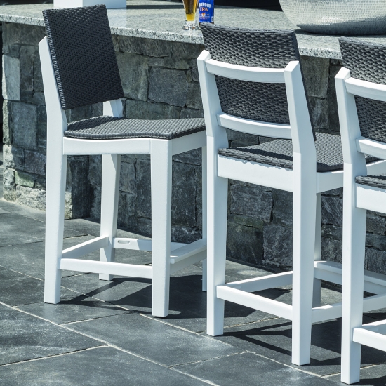 Mad Woven Bar Side Chair set