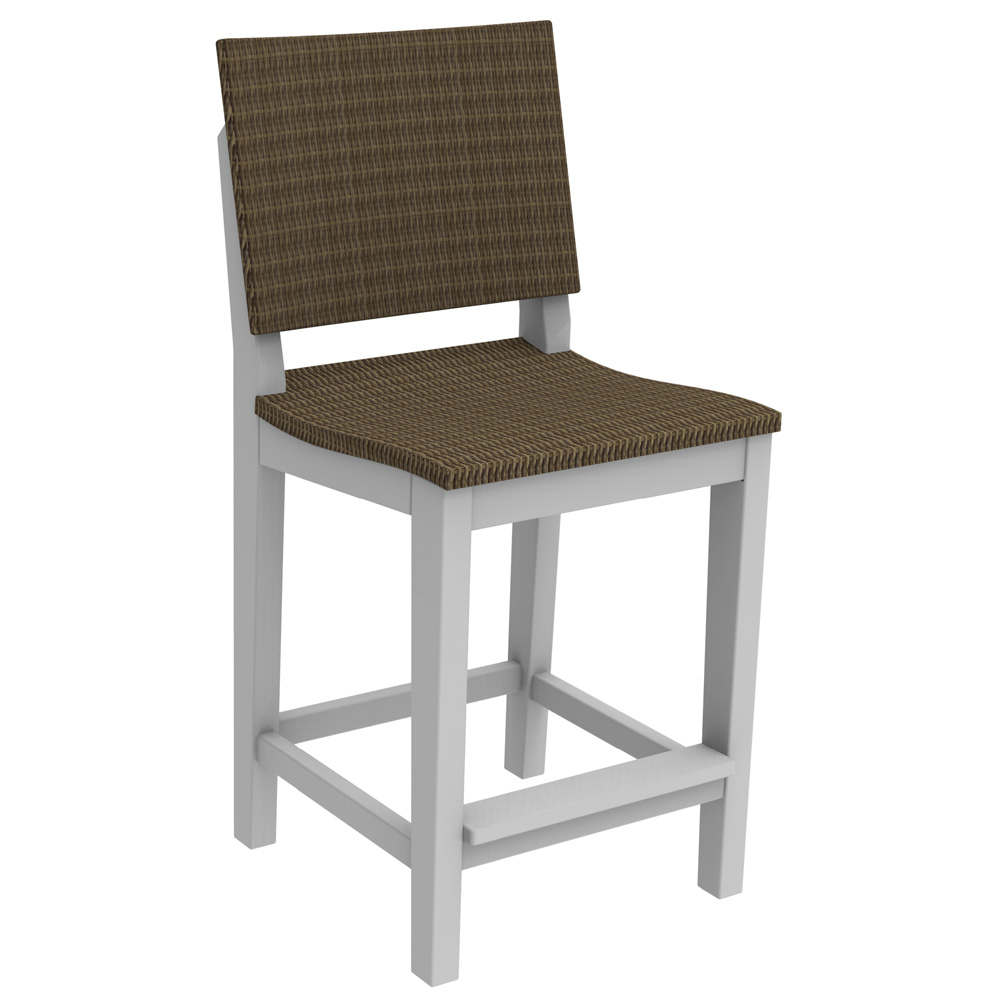 Seaside Casual Mad Woven Balcony Side Chair - SC285W
