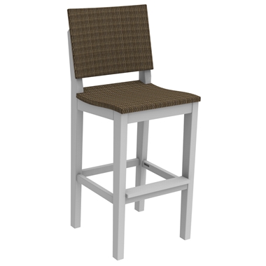 Seaside Casual Mad Woven Bar Side Chair - SC286W