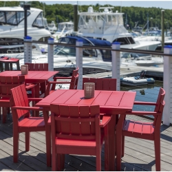 Seaside Casual Mad Square Patio Dining Set - SC-MAD-SET22