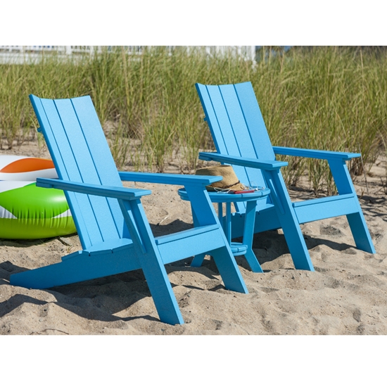 Mad Adirondack Chair and Side Table Set
