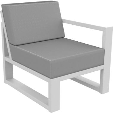 Seaside Casual Mia Right Arm Sectional Chair - 707