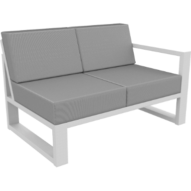 Seaside Casual Mia Left Arm Sectional Loveseat  - 708