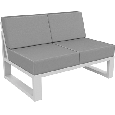 Seaside Casual Mia Armless Sectional Loveseat - 712