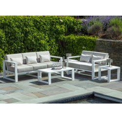 Seaside Casual Mia Sofa and Loveseat Patio Set - SC-MIA-SET8