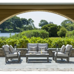 Seaside Casual Nantucket Loveseat and Lounge Chair Set - SC-NANTUCKET-SET2