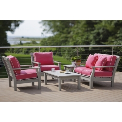 Seaside Casual Nantucket Patio Set for 4 - SC-NANTUCKET-SET5