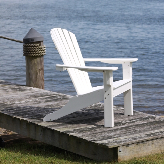 Adirondack Shellback Chair side view