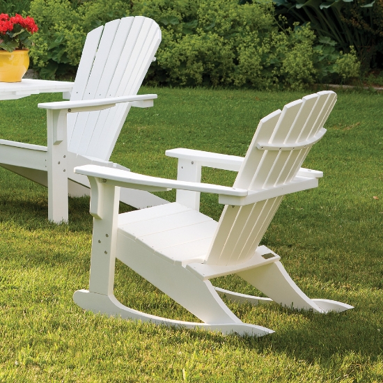 Adirondack Shellback Rocker side view