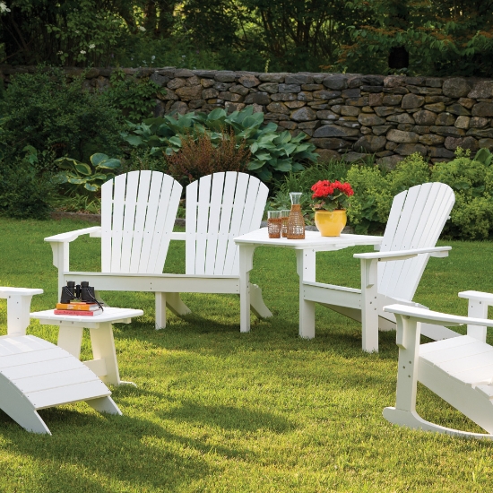 Adirondack Shellback Love Seat set