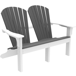 Seaside Casual Adirondack Shellback Love Seat - SC020