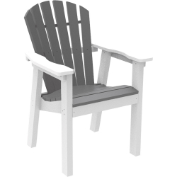 Seaside Casual Adirondack Shellback Dining Chair - SC021
