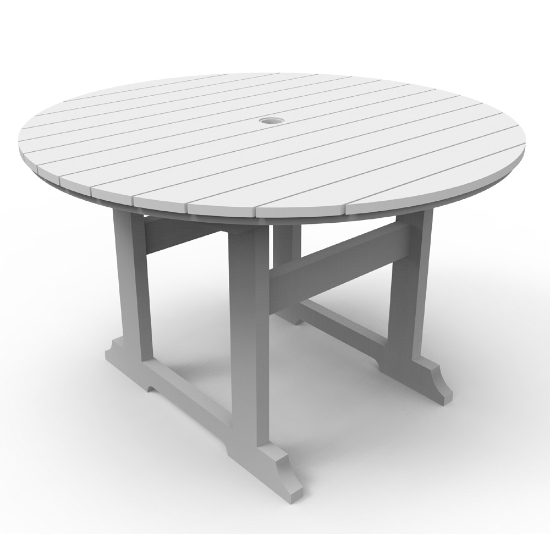 Seaside Casual Salem 48" Round Dining Table