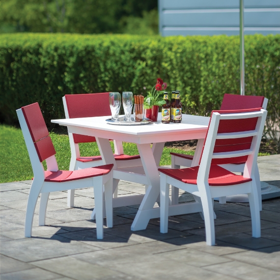 SYM Square Patio Dining Set for 4