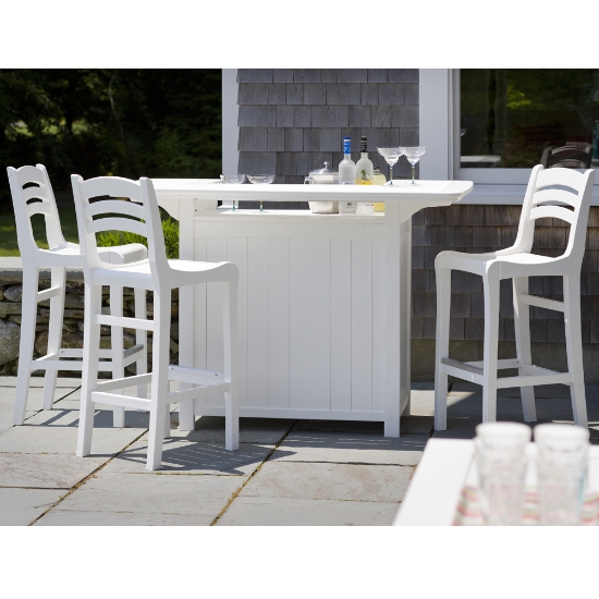 bar table with chairs