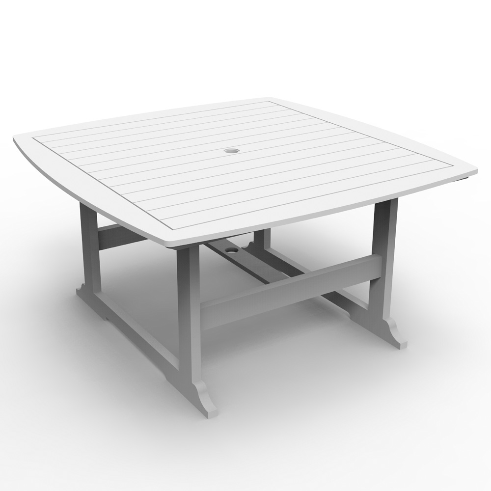 Seaside Casual Portsmouth 56" Square Dining Table - SC046