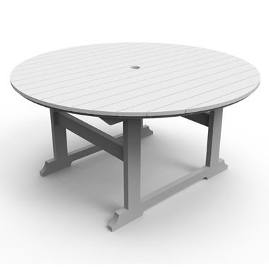 Seaside Casual Salem 60" Round Dining Table - SC059