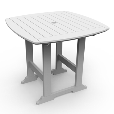 Seaside Casual Portsmouth 42" Square Balcony Table - SC067